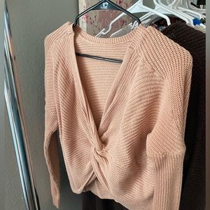 Open back sweater from Hollister